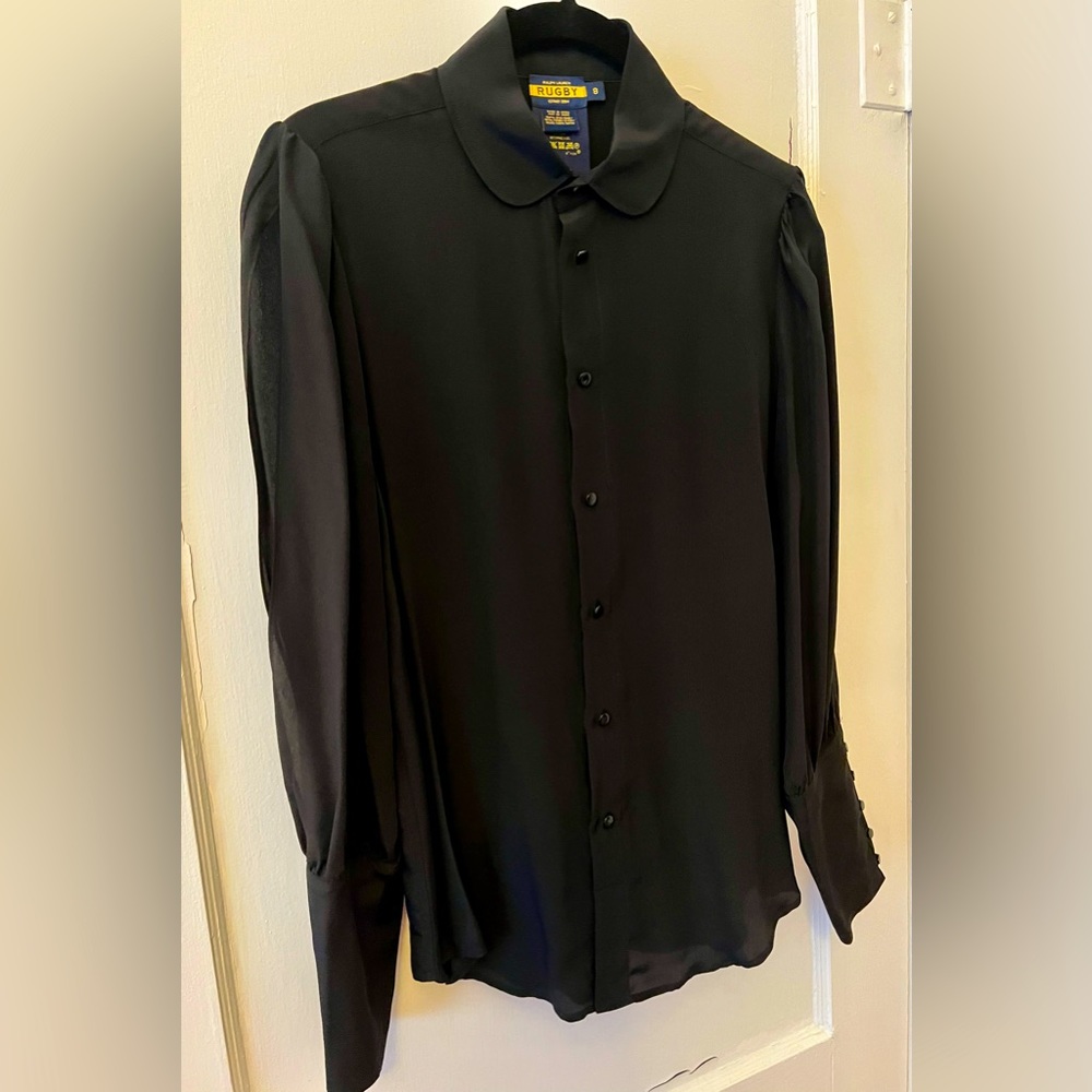 Ralph Lauren Rugby Silk Blouse